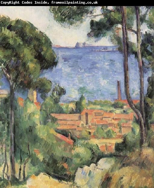 Paul Cezanne Vue sur I Estaque et le chateau d'lf